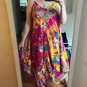 Anthropologie Scarf Dress